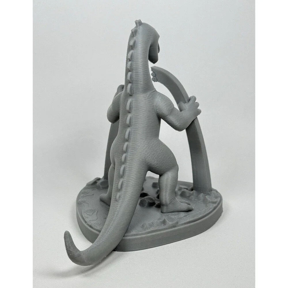The Giant Behemoth (1959) Attacks The St. Louis Arch Paintable Toy